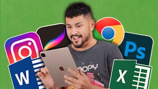 Do MacBook para o iPad!  Explorando Office Word Excel Navegador e muito mais - A experiencia é boa