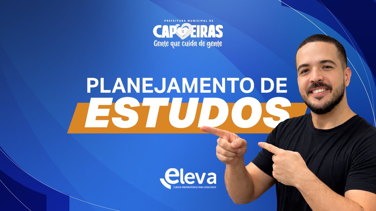 CONCURSO CAPOEIRAS/PE + PLANEJAMENTO DE ESTUDOS | Com o Prof. Leonardo Andrade