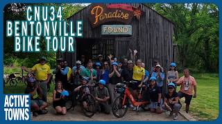 BIKE TOUR: Bentonville's Parks, Public Art, and Dutch-Inspired Red Protected Bike Lanes