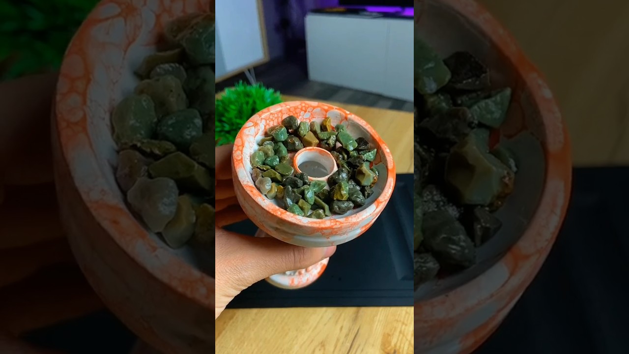Hookah Stone ! Shisha on Asmr hookah 