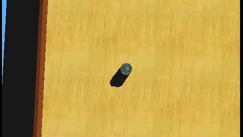square trajectory (10 cms) of e-puck in Webots simulation using Odometry
