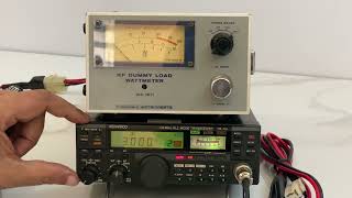Kenwood TR-751D VHF 36W Open Freq - YouTube