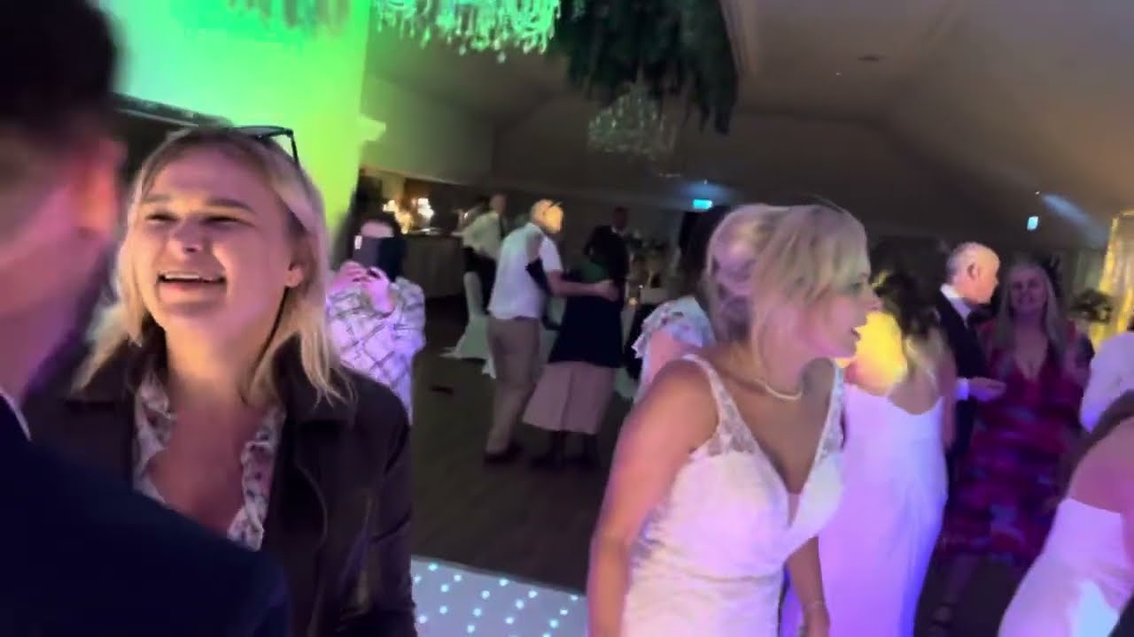 Wedding with karaoke