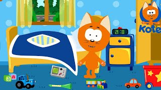 Morning Routine Kids Song -  MEOW MEOW KITTY SONG 😸  - Songs for kids