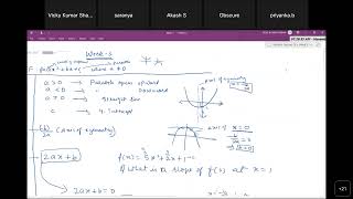 Maths 1 - Revision Session 2 (Week 3-4)