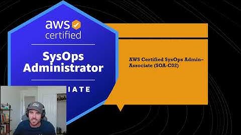 AWS Certified SysOps admin study guide - Week 1/10