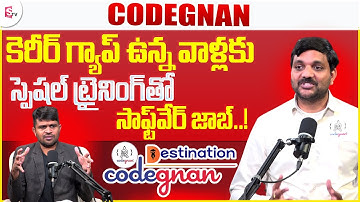 Codegnan Helps You Restart Your Career | Software Job Training for Gap Years @SumanTVNellore