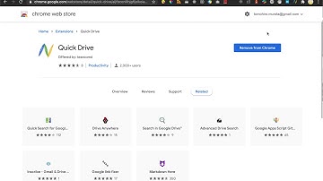 QuickDrive OAuth consent screen