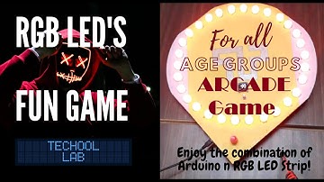 Arduino Based Smart RGB LED Arcade Game with 10 Gaming Levels. Have Fun with Cyclone Arduino Game