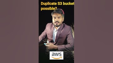 Can we have duplicate S3 bucket names in AWS #aws #cloud #devops #cicd