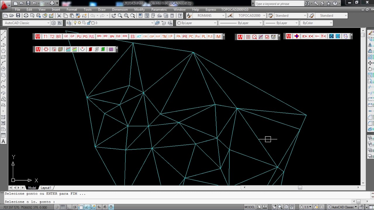 Aula 71 - Triangulação de Delaunay no QGIS. 