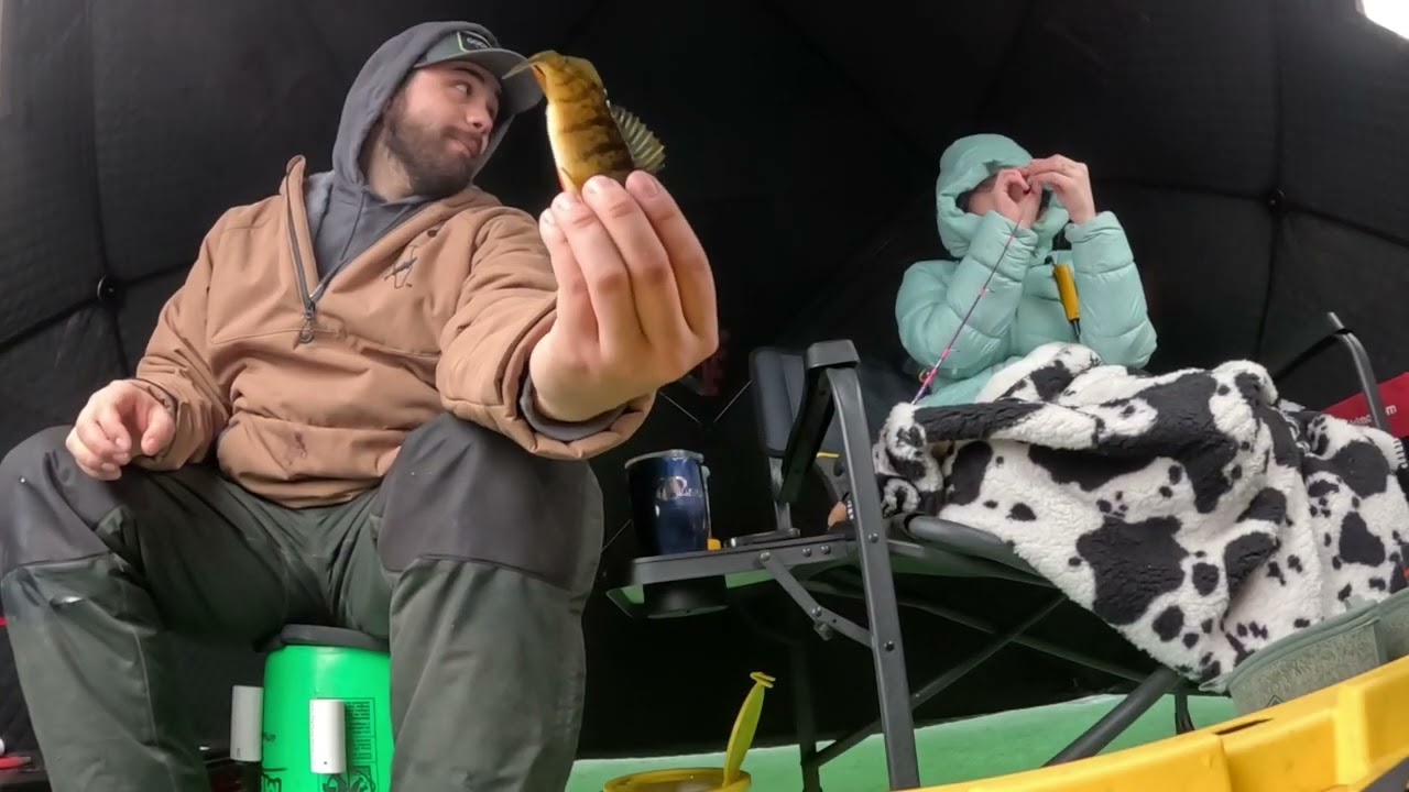 Ice Fishing Pine Lake 02/02/25