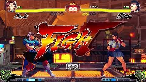 CHUN Lİ VS SAKURA | Ultra Street Fighter IV | [HARDEST AL]