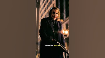Joker Improvised this scene in The Dark Knight