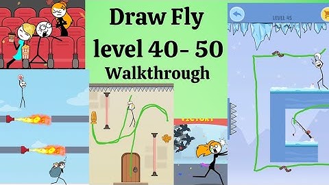 Blast through level 40-50 Weegoon Draw fly- gameplay #drawfly #gaming #puzzle