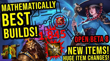 The Mathematically Best Way to Build Every ADC in Smite 2! (OB8)