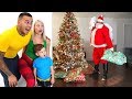 Spying On Santa Claus on Christmas... (Kids Got So Many Surprises)