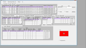 ORACUBES, ORACLE ERP, SURGICAL SAMPLE GUAGE AND UDI