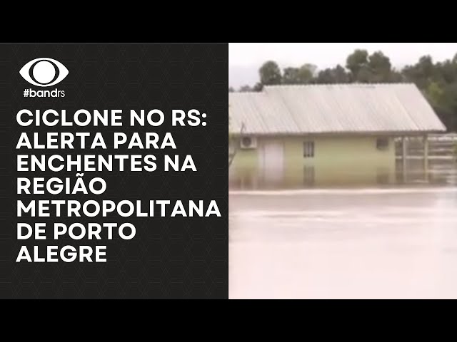 Com ruas e casas inundadas, Porto Alegre e Região Metropolitana estão em  alerta diante de mais chuva e nova formação de ciclone