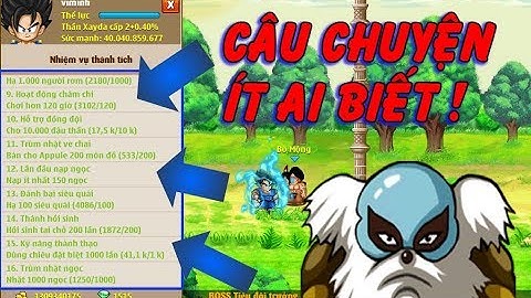 Tại Sao Tôi Đặt id game Là Viminh | Những Thứ Làm Được Tử Lúc Chơi Game Này l Ngọc Rồng Online
