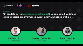 Replay Workshop: Il copilota di Vodafone per una strategia di performance AI-driven.