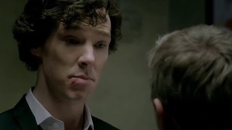Angry John Watson (Sherlock returns) (BBC Sherlock)