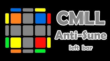 Anti-Sune-CMLL - Left Bar | Algorithm + Finger Tricks | Roux Tutorial