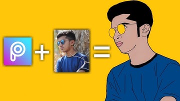 VECTOR ART Editing In Picsart App | Photo To Cartoon Effect In Picsart | Vector Art Edit In Picsart