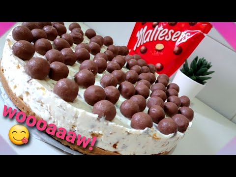 cheesecake-maltesers,-sans-gélatine-et-trop-bon!