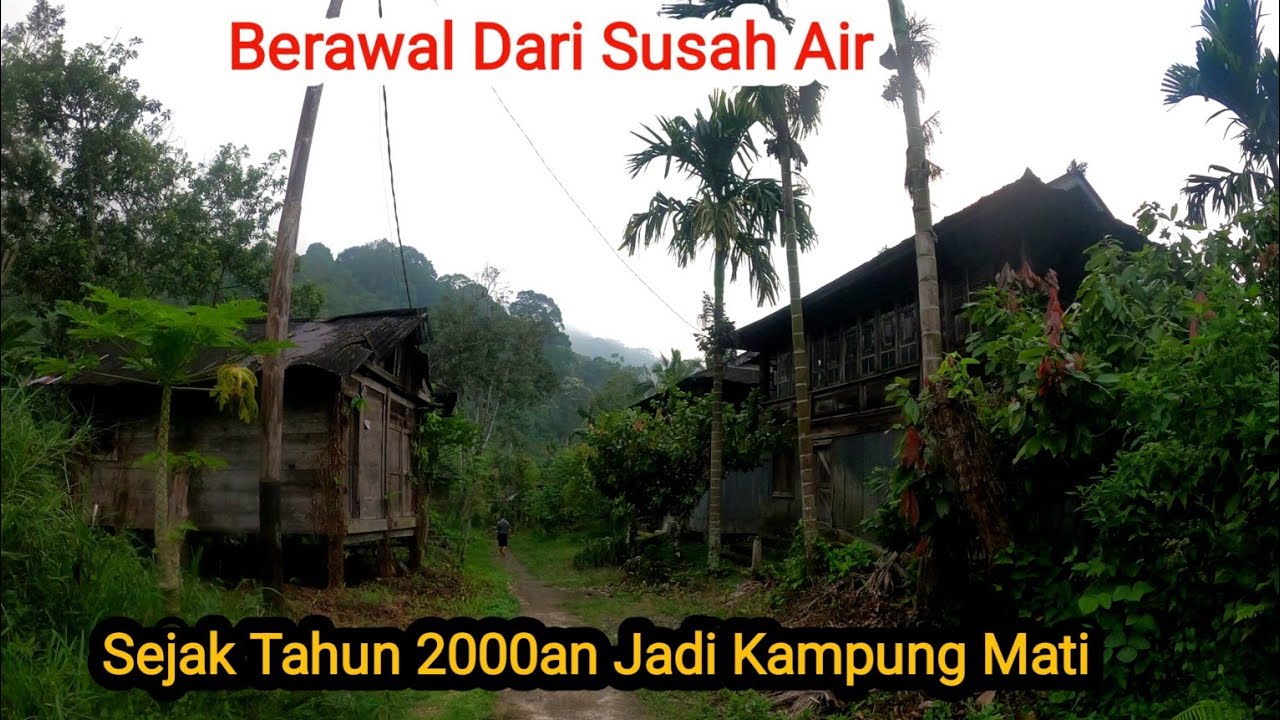 Ngeri‼️ Kampung Mati Tengah Hutan Maninjau Yang Ditinggalkan Warganya