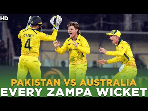 Beautifully Bowled! Every one of Adam Zampa's Wicket | Pakistan vs Australia | PCB | MM2L