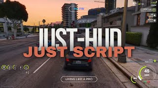 Install & Setup Just-Script's(Just-Hud )for FiveM server QBCore / ESX | #fivem #gta #qbcore