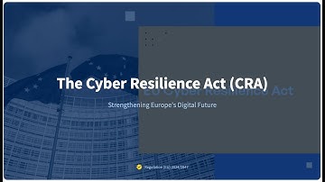 Cyber Resilience Act | CRA | Introduction
