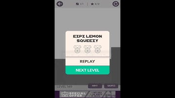 Slice It - Physics Puzzles Level 149. 3 Stars Walkthrough