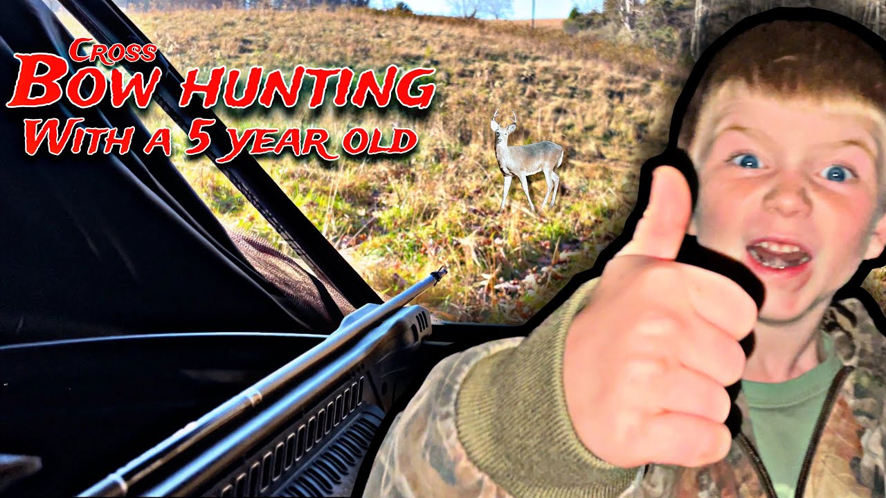 CROSSBOWS ARE ILLEGAL! Bow hunting with a 5 year old Ep. 3 YouTube