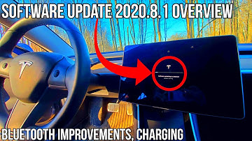 Discovering Unlisted Features in Tesla Update 2020.8.1! | Bluetooth Improvements | 2020.12