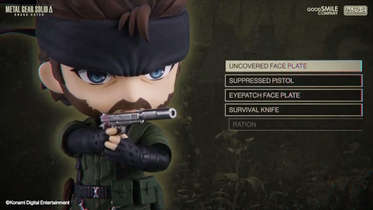 Nendoroid Naked Snake from METAL GEAR SOLID Δ: SNAKE EATER