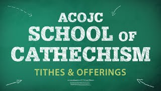 SOC – Tithes & Offerings #8 (George Nicolaou)
