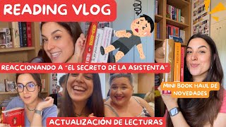 reading vlog  | reacciones, actualizaciones y NOVEDADES ‍↕ | presentación de 'LA MAESTRA' ‍