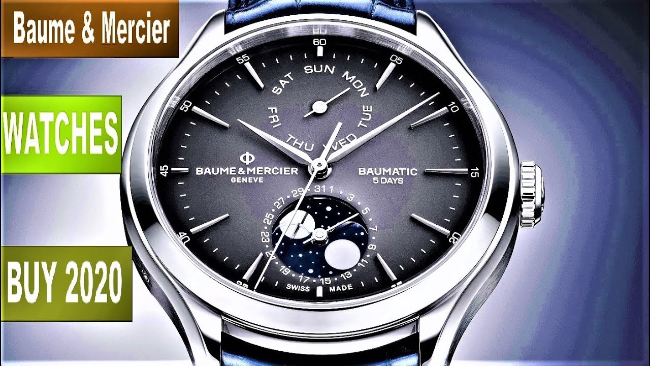 Top 7 Best Baume & Mercier Watches to Buy 2020 | Baume & Mercier Watches  2020