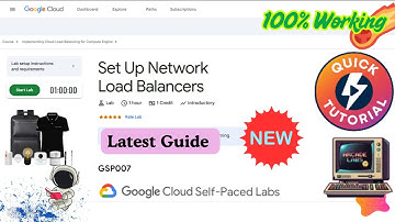 [NEW] Set Up Network Load Balancers #GSP007 #qwiklabs #arcade | Quick N Easy|