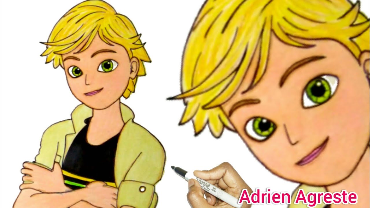 Adrien Agreste Best Moments Miraculous Ladybug |How To Draw Adrien