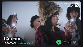 LE SSERAFIM — Crazier (Instrumental with hidden background vocals)