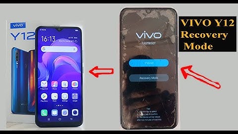 Vivo Y11,Y12,Y15,Y17 FASTBOOT Recovery Mode