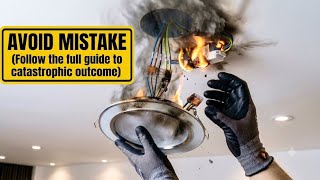 How to Fix LED Ceiling Panel Light Blinking Issue (Easy Repair)