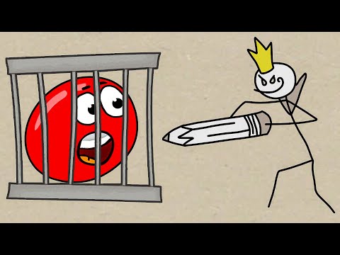 Видео: Несносный КРАСНЫЙ ШАР в стране СТИКМЕНОВ #13. Мультик ИГРА Draw a Stickman EPIC на канале Игрули TV