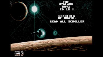 Atari ST Compacted Disk (CD) Scrollers [926] The Midland Boyz CD #018