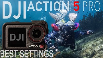 DJI Action 5 Pro BEST SETTINGS UNDERWATER