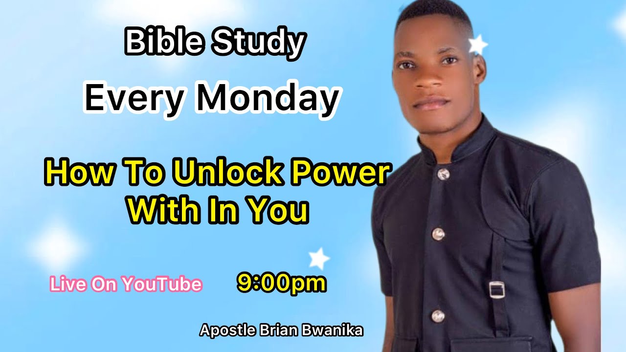 How to Unlock Power Within You pt 2 || Monday Bible Study || Apostle ...