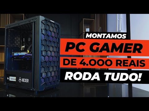 PC Gamer IDEAL roda TUDO por 4000 Reais | Warzone, PUBG, GTA RP, Fortnite, Cyberpunk...
